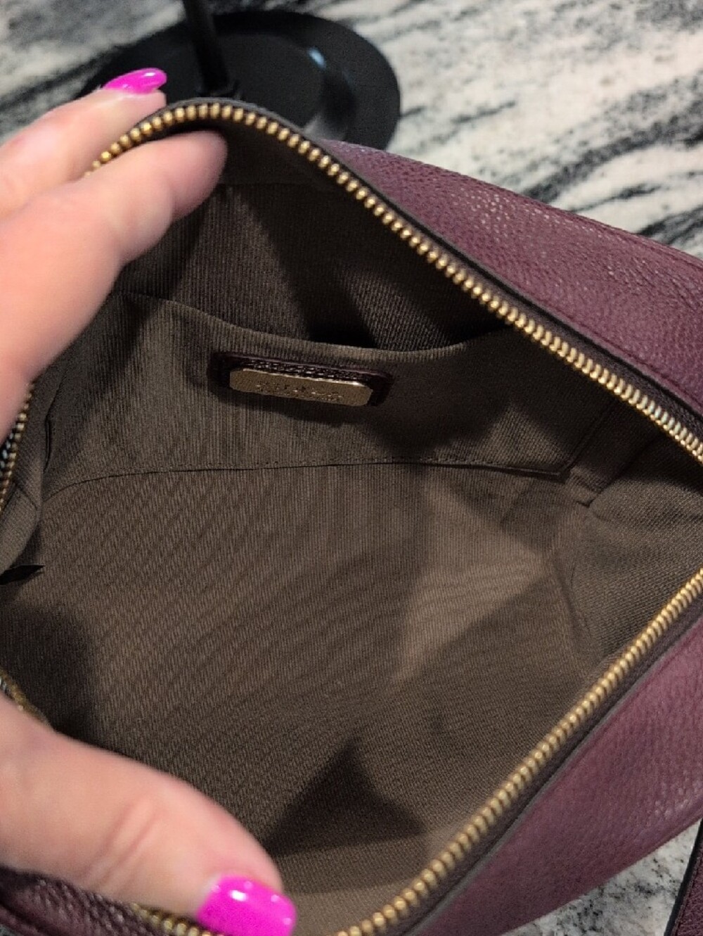 Furla Pebbled Leather Crossbody - Picture 6 of 7